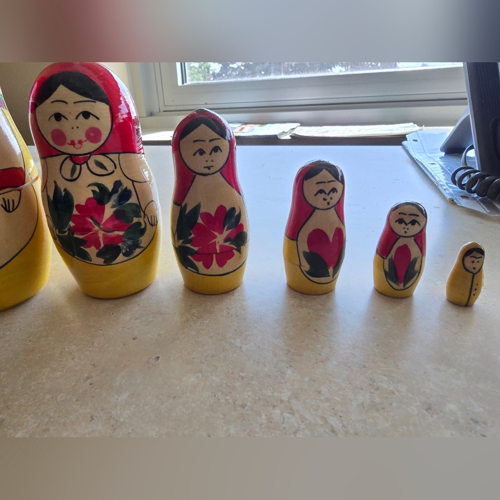 Colorful Russian Nesting Doll - Picture 4 of 5